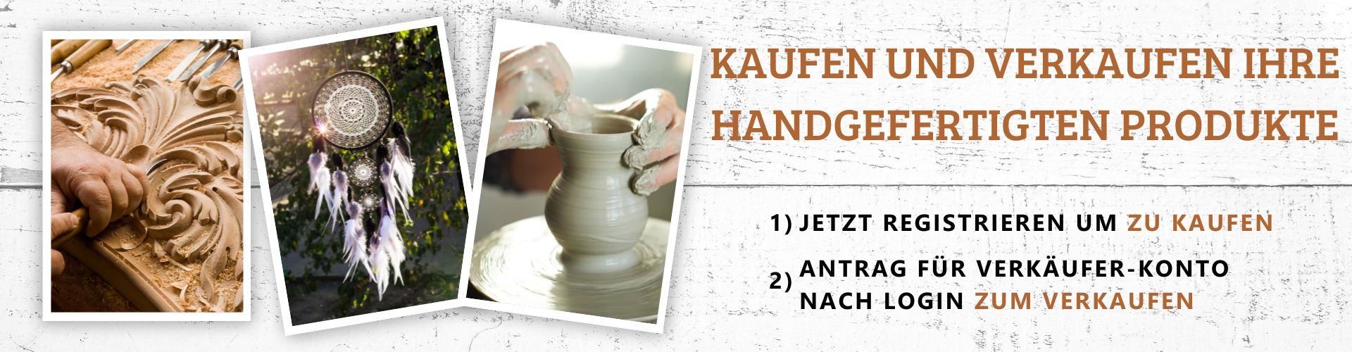 Kaufen und verkaufen Sie Ihre handgefertigten Produkte auf wellmade